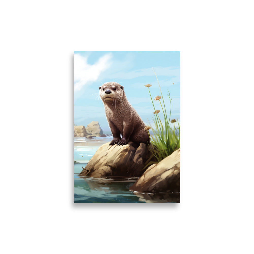 Otter poster - Posters - EMELART