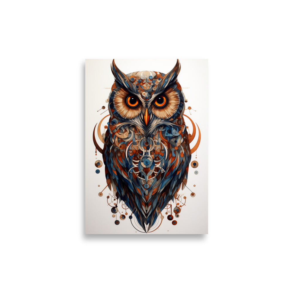 Owl poster - Posters - EMELART