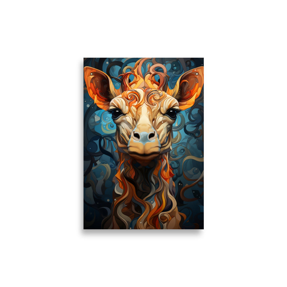 Giraffe poster - Posters - EMELART