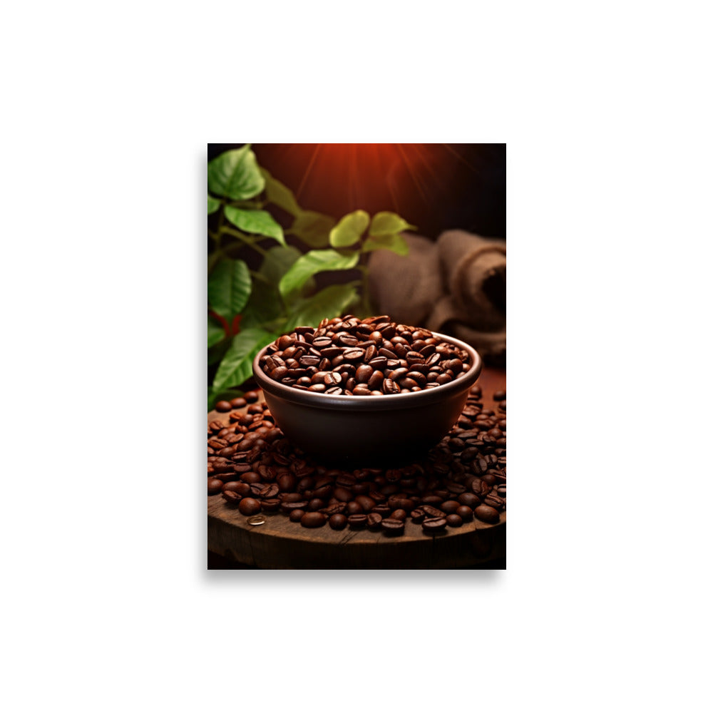 Coffee beans poster - Posters - EMELART