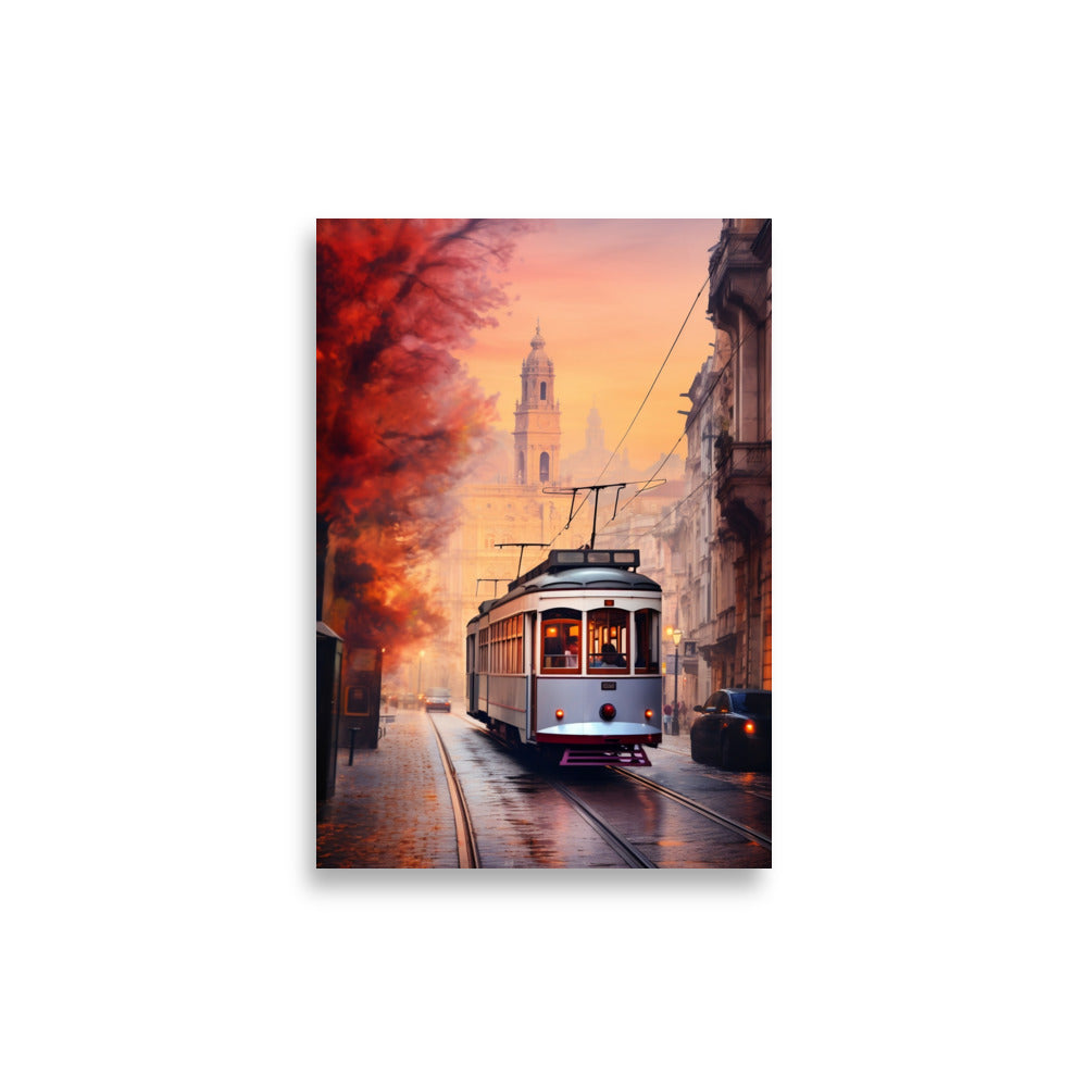 Tram poster - Posters - EMELART