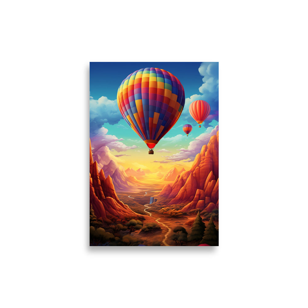 Hot-Air Balloon Adventure poster - Posters - EMELART