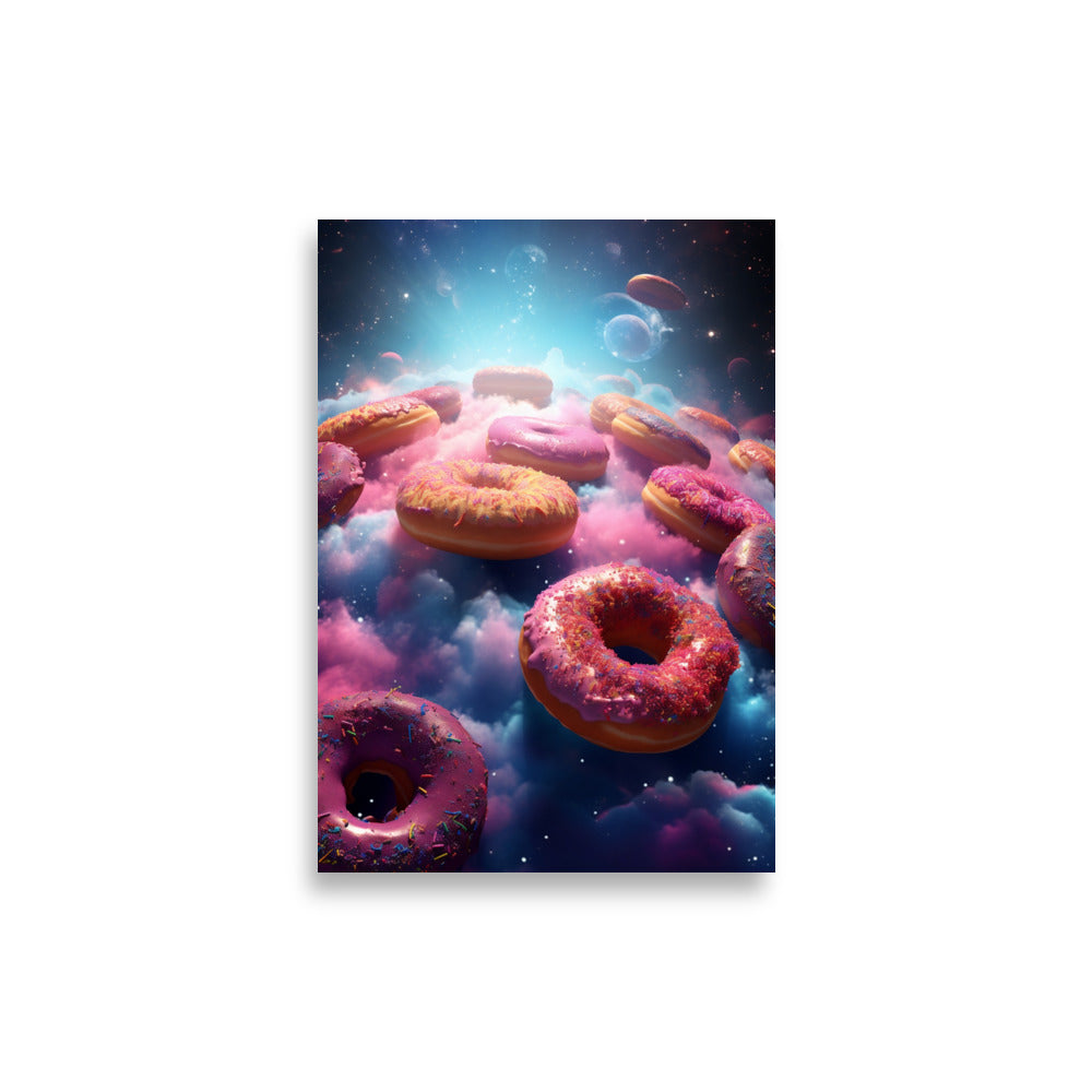 Cosmic Donuts poster - Posters - EMELART