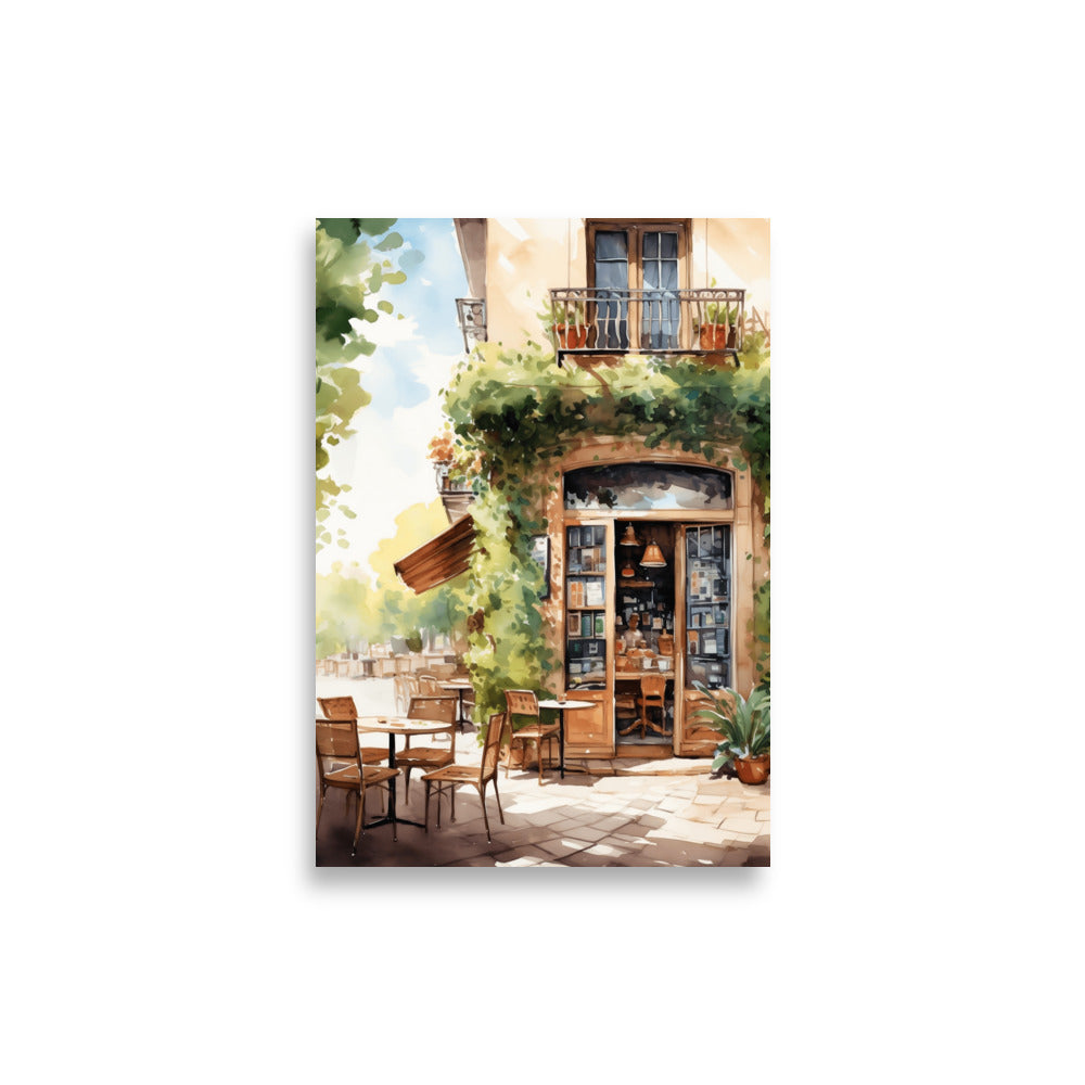 Italian cafe poster - Posters - EMELART