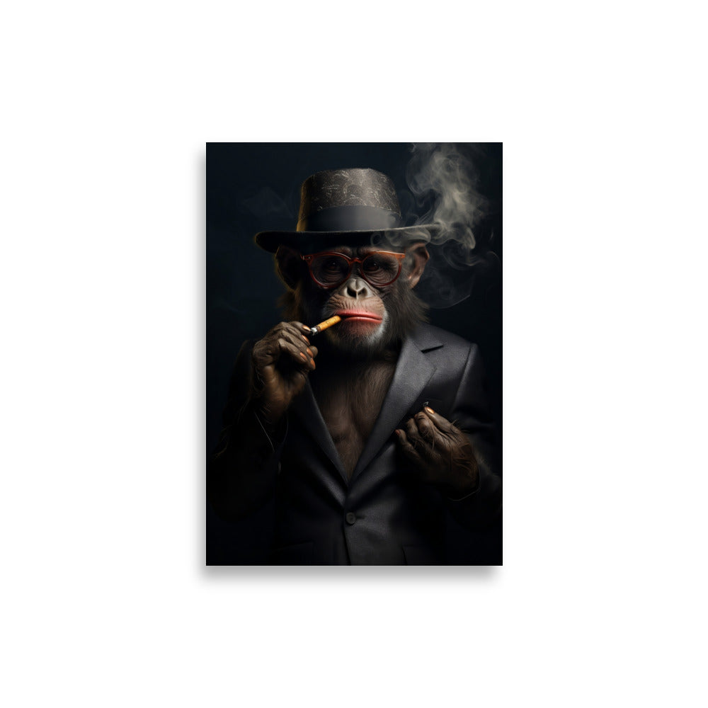 Smoking monkey