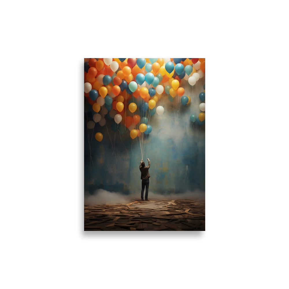 Balloons poster - Posters - EMELART