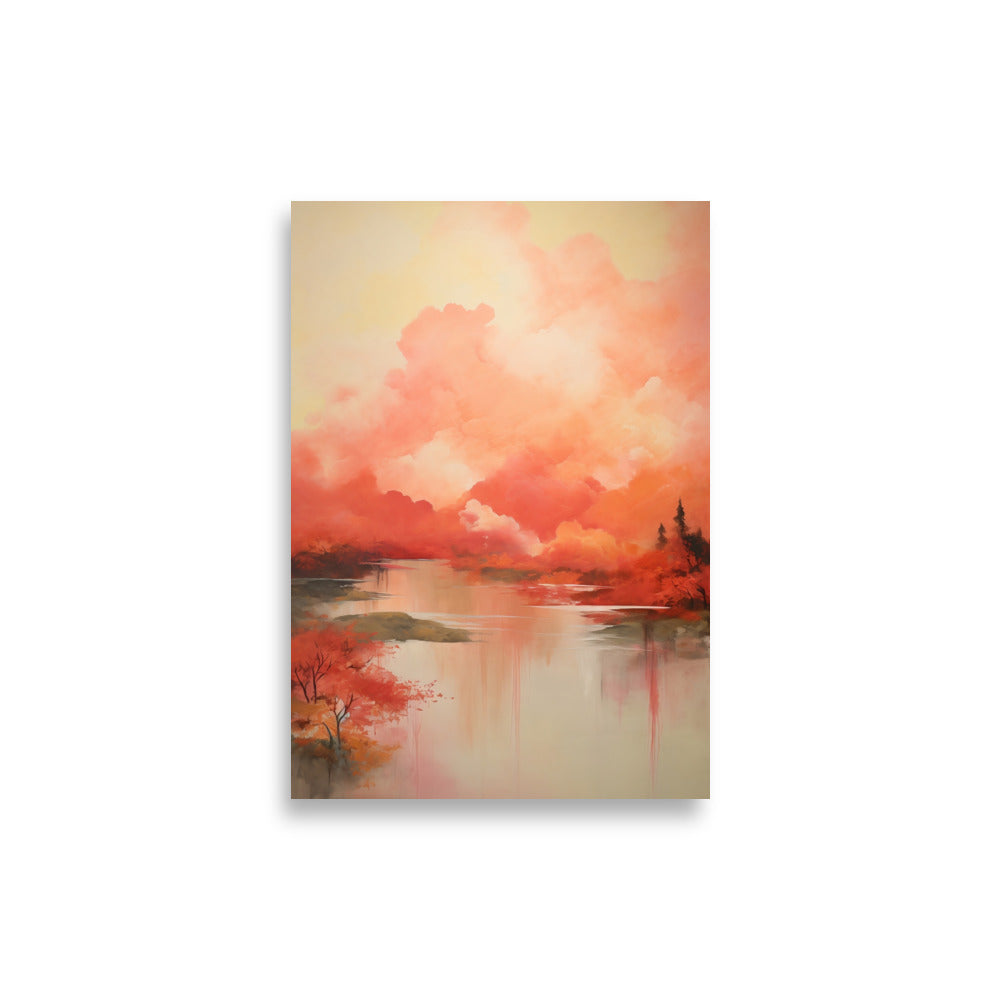 Abstract landscape poster - Posters - EMELART