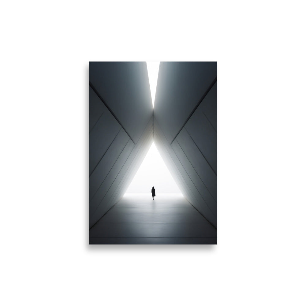 Pyramids minimalistic poster - Posters - EMELART