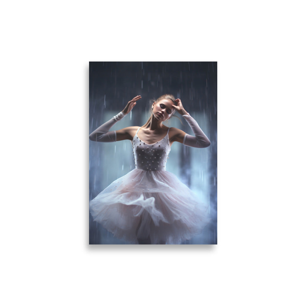 Dancing ballerina poster - Posters - EMELART