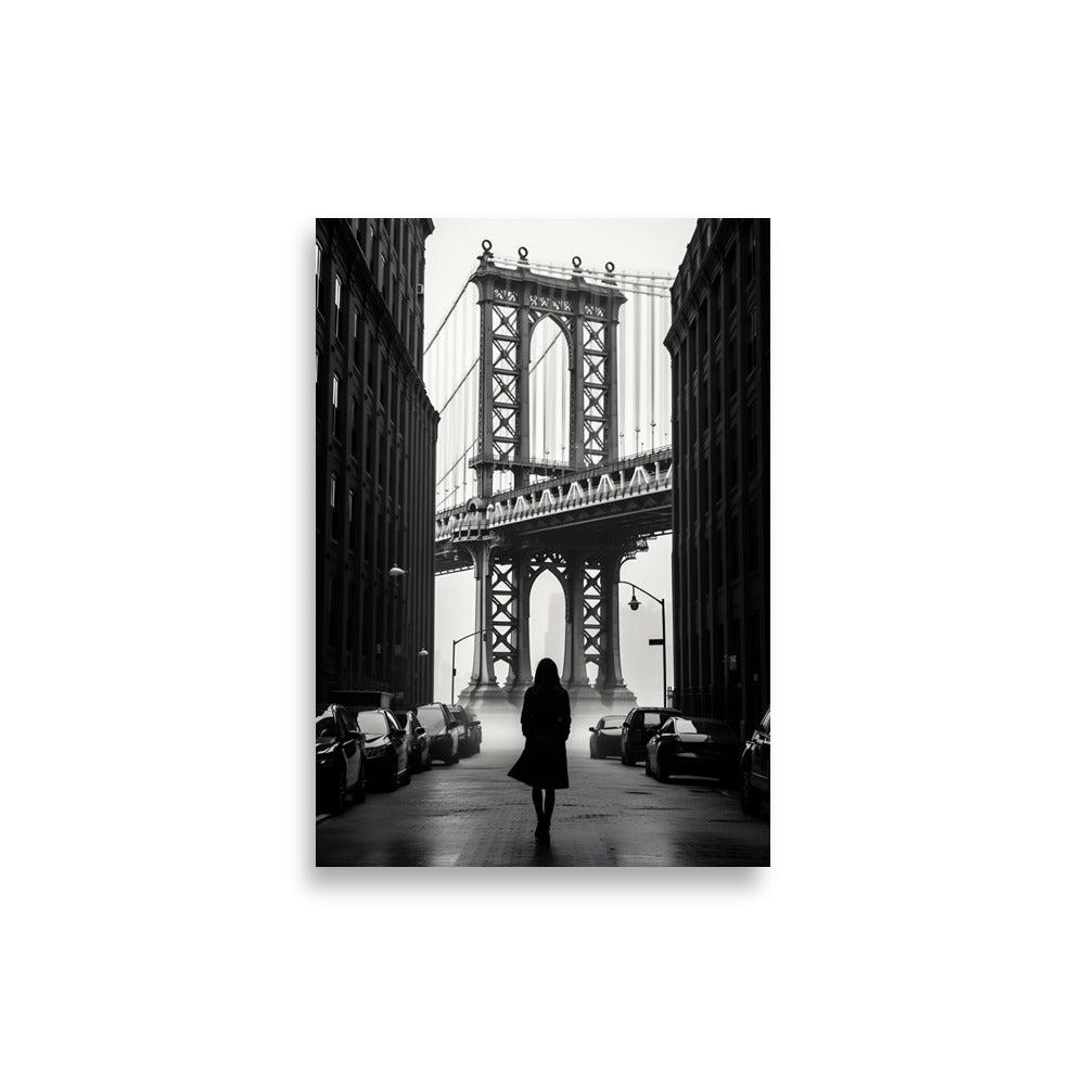 Manhattan bridge poster - Posters - EMELART