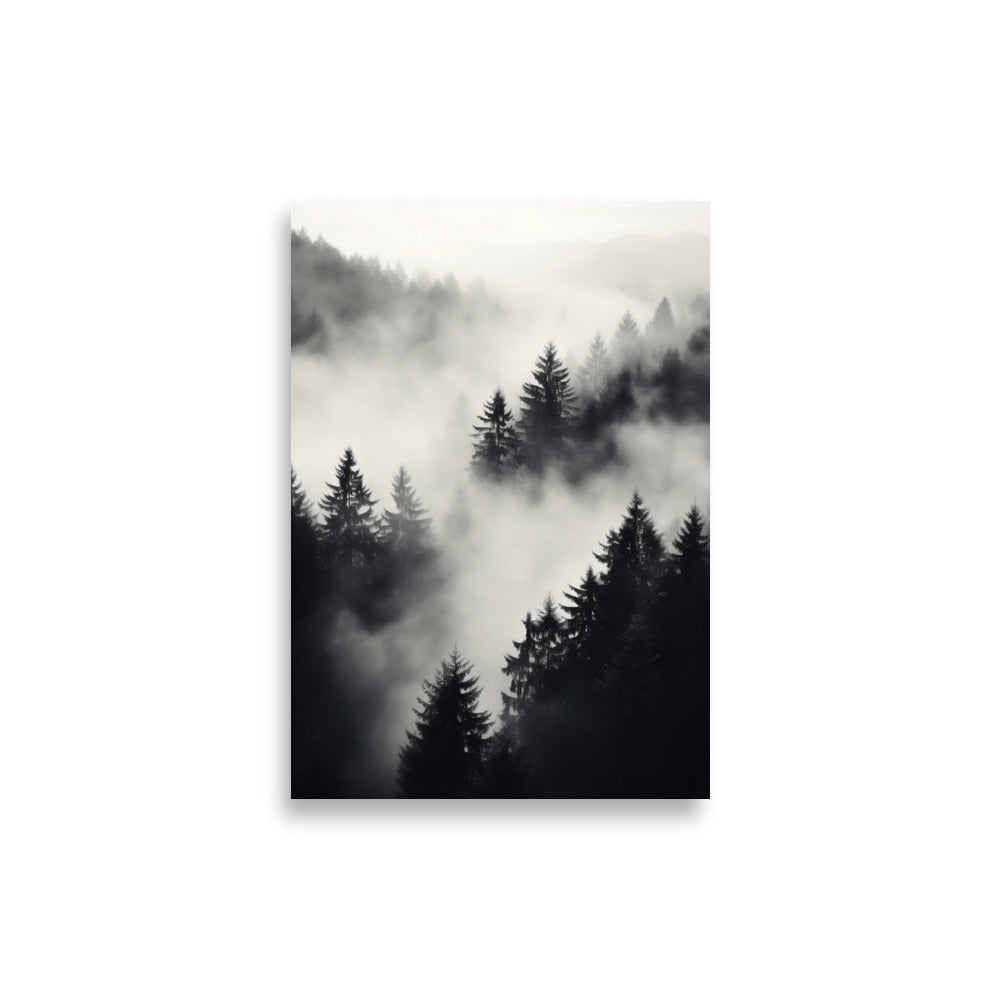 Forest mist poster - Posters - EMELART