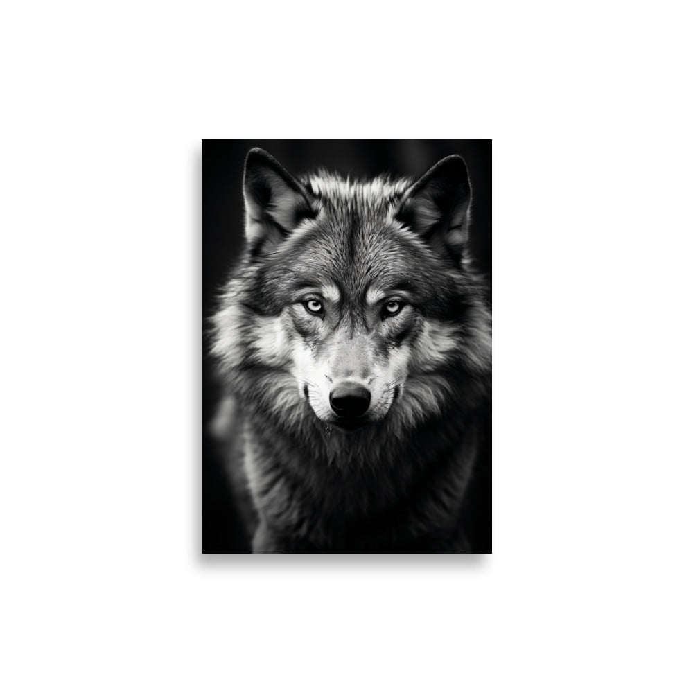 Wolf poster - Posters - EMELART