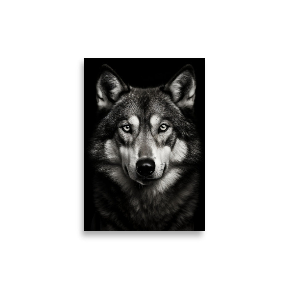 Wolf poster - Posters - EMELART