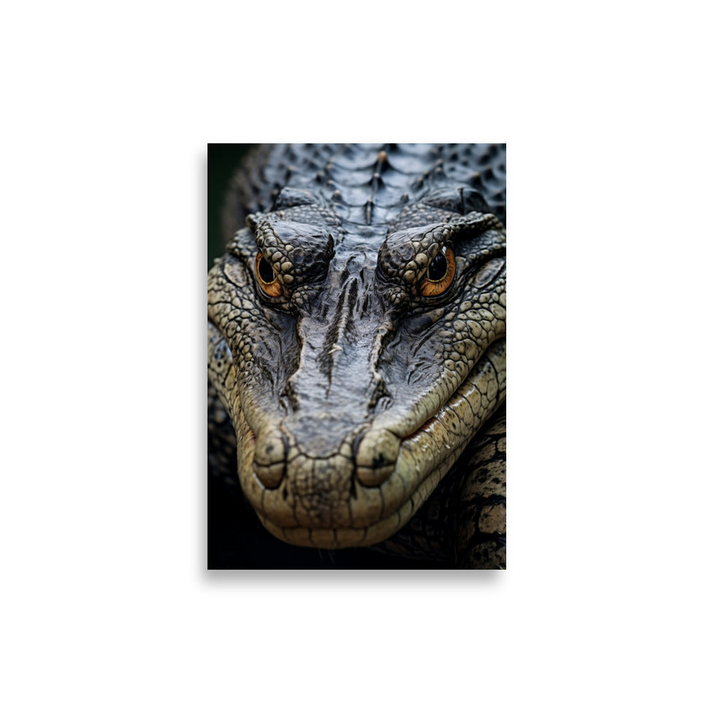 Crocodile poster - Posters - EMELART