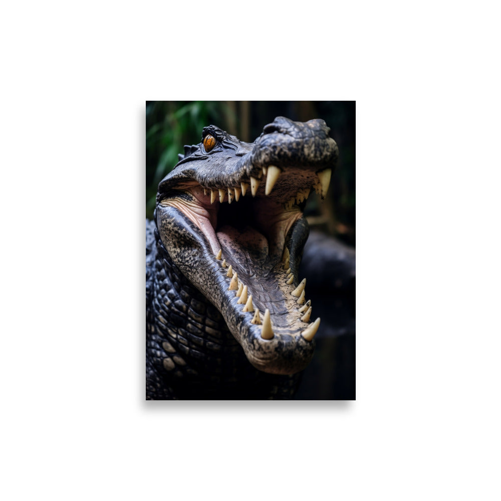 Crocodile poster - Posters - EMELART