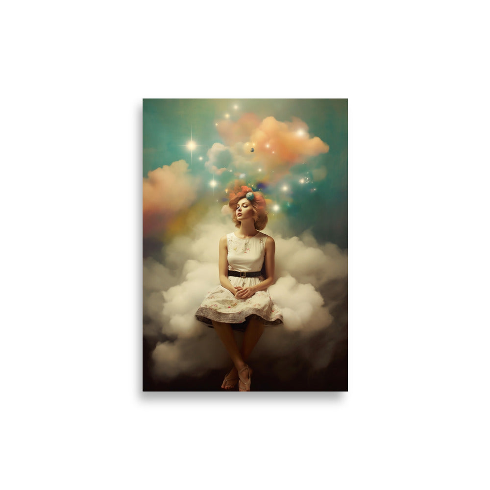 Dreaming girl poster - Posters - EMELART
