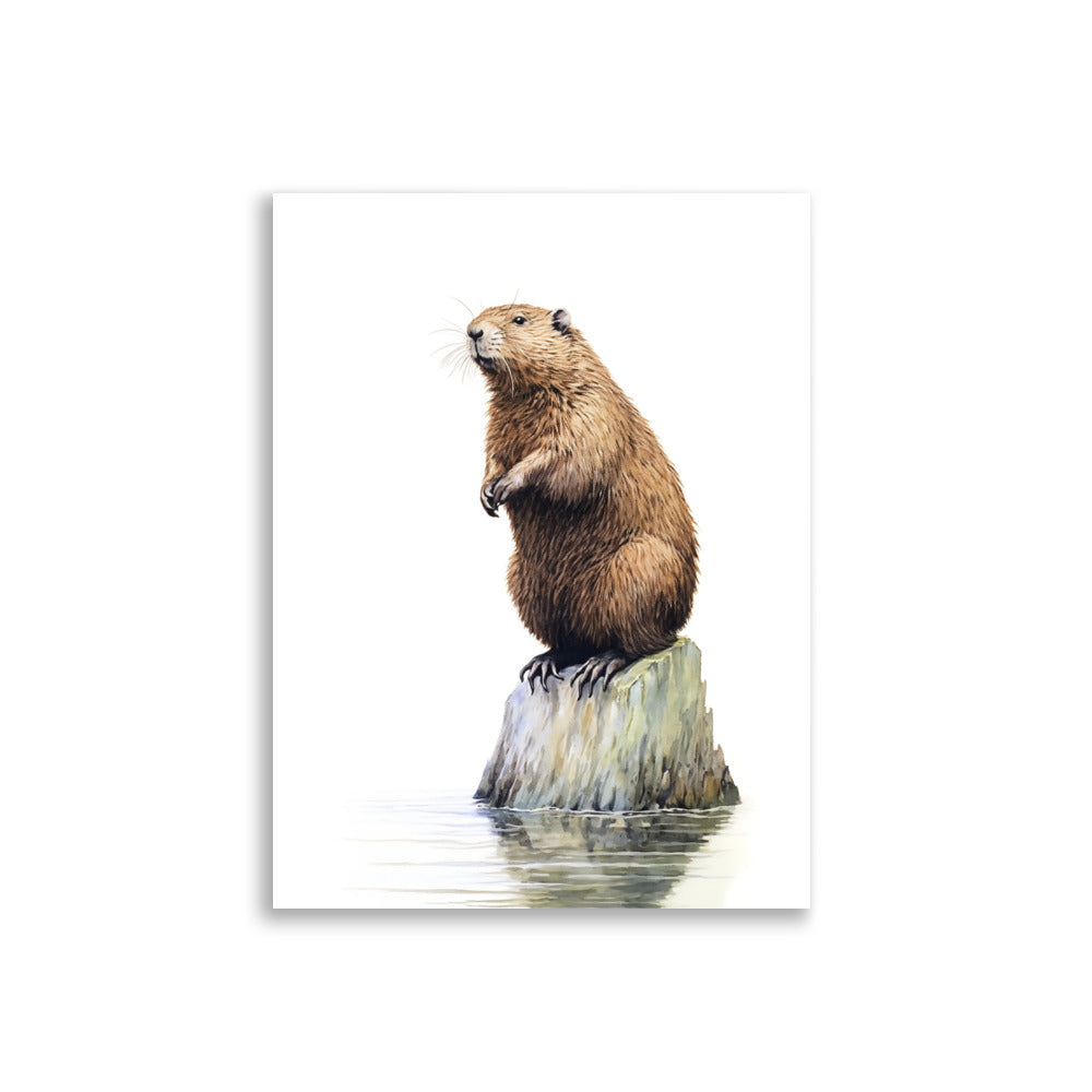 Beaver poster - Posters - EMELART