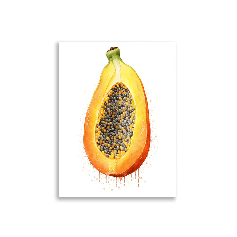 Papaya poster - Posters - EMELART