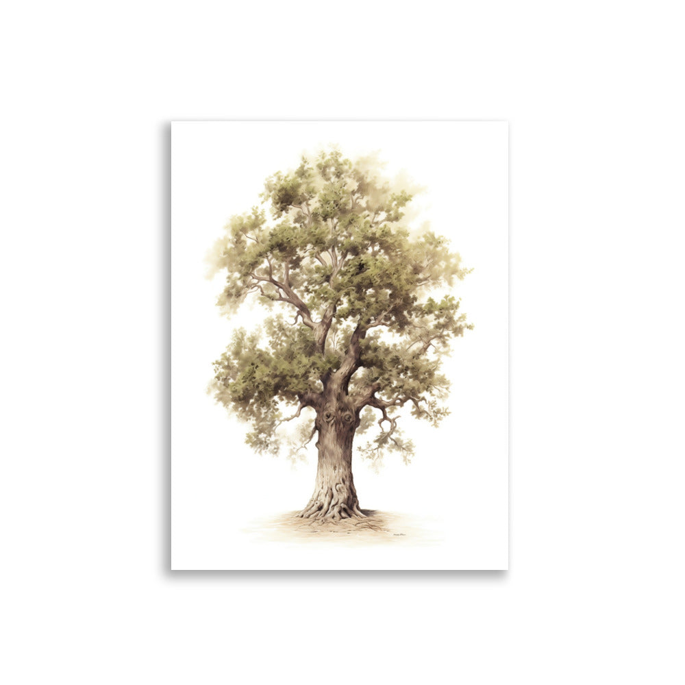 Oak tree poster - Posters - EMELART