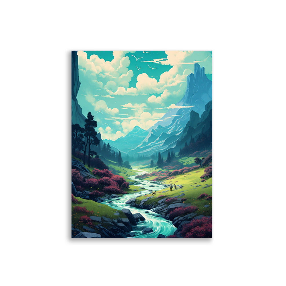 Majestic landscape poster - Posters - EMELART