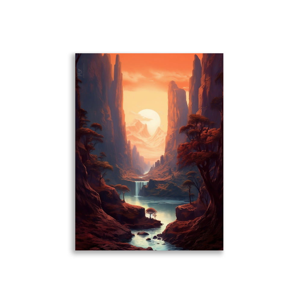 Majestic landscape poster - Posters - EMELART