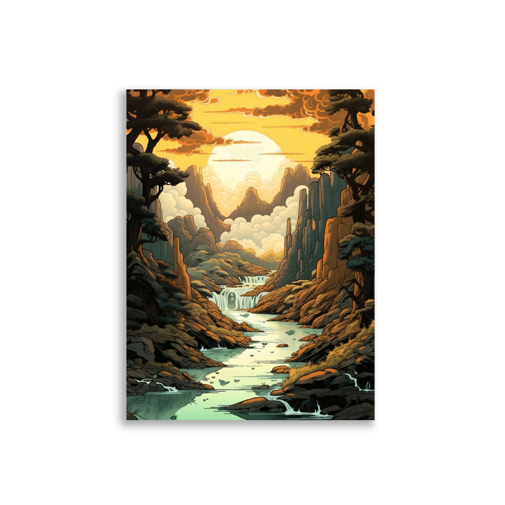 Majestic landscape poster - Posters - EMELART