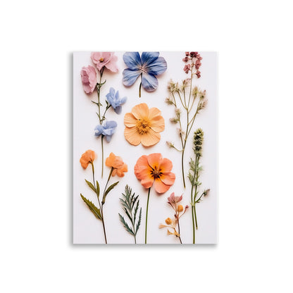 Pressed flowers poster - Posters - EMELART