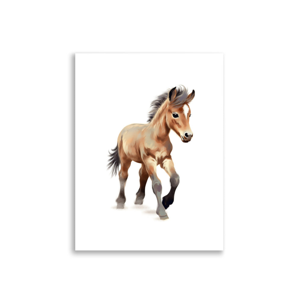 Baby horse poster - Posters - EMELART