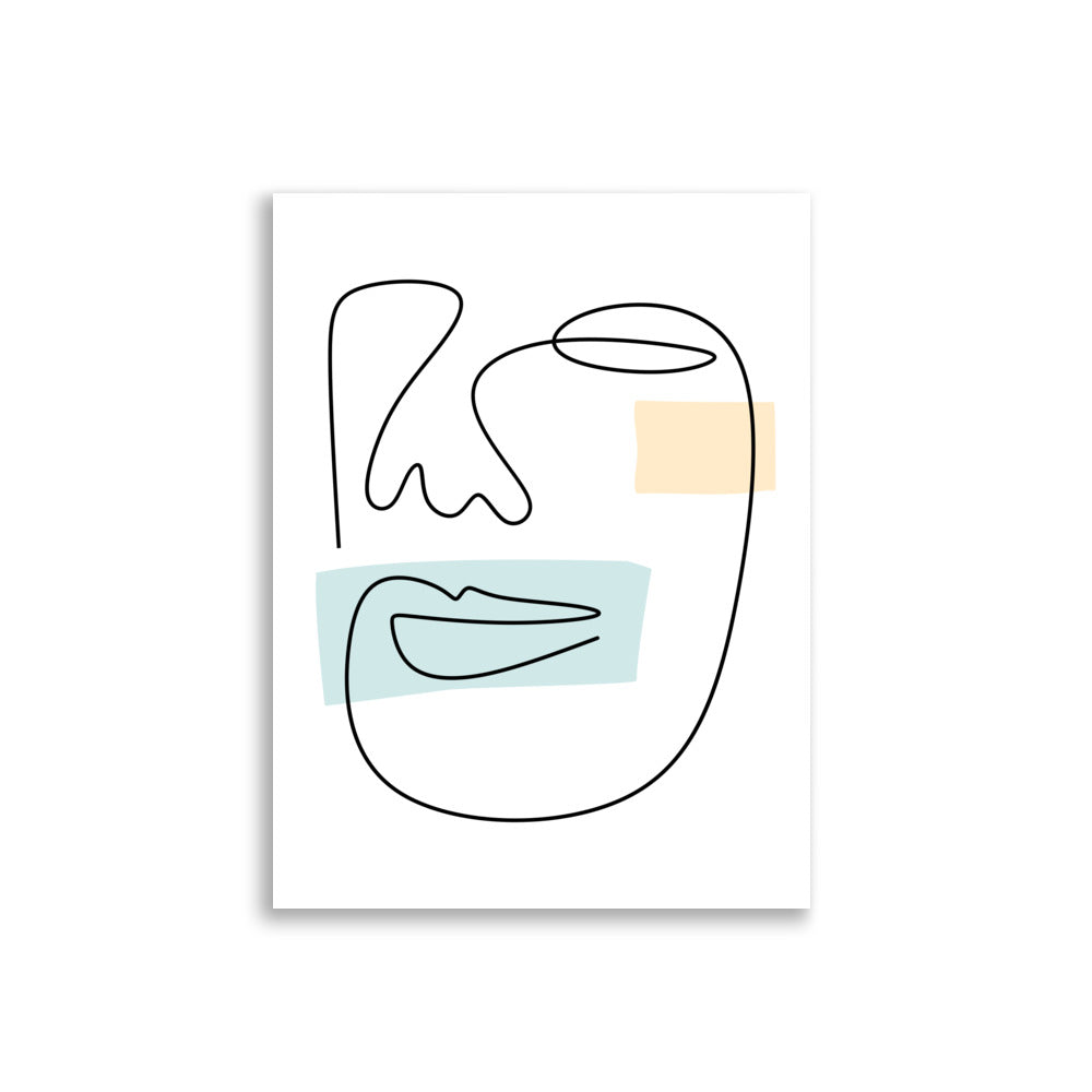 Face poster - Posters - EMELART