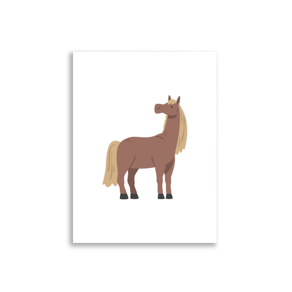 Horse poster - Posters - EMELART