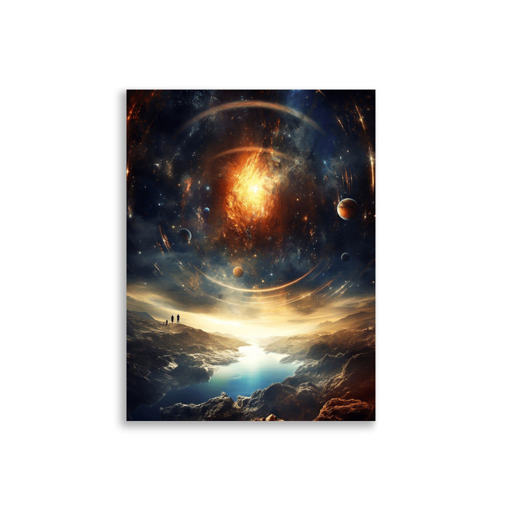 Looking into space poster - Posters - EMELART