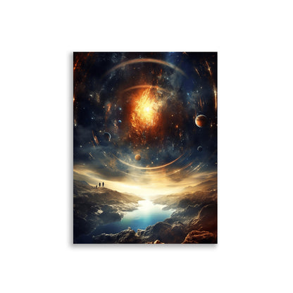 Looking into space poster - Posters - EMELART