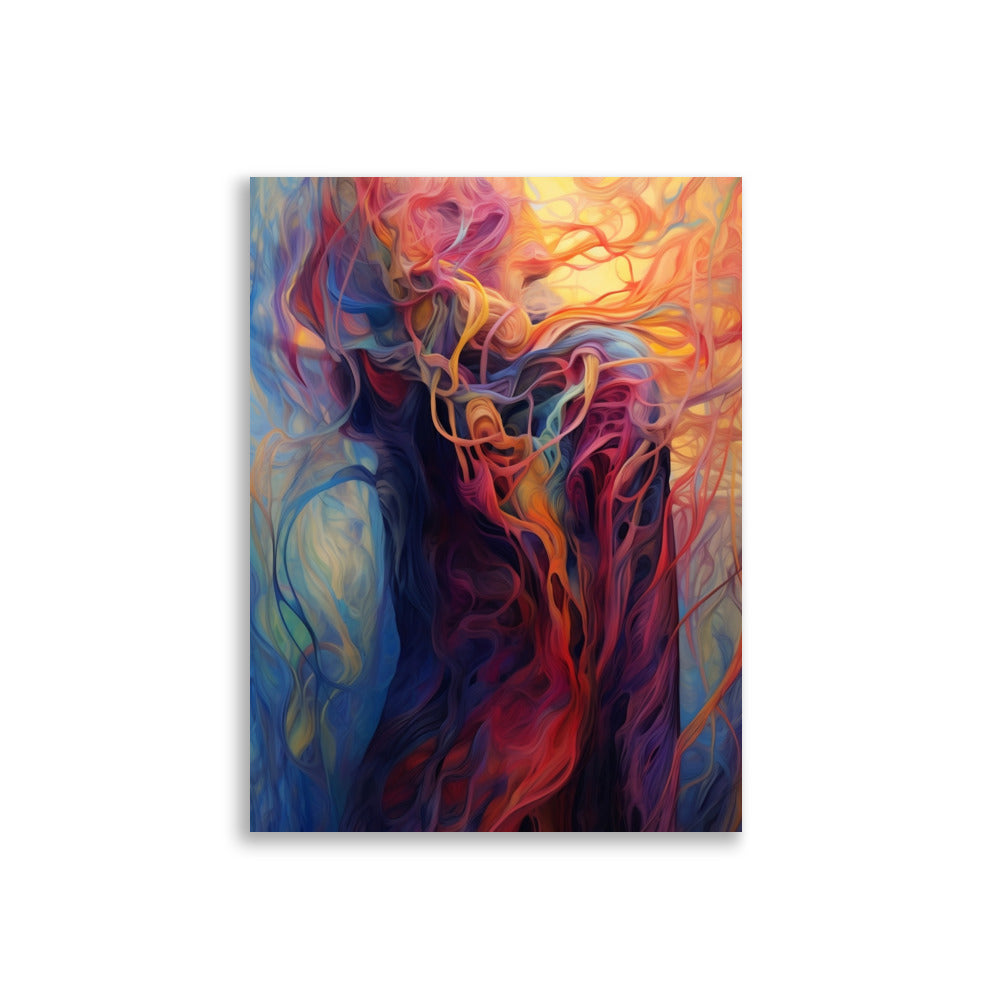 Abstract woman poster - Posters - EMELART