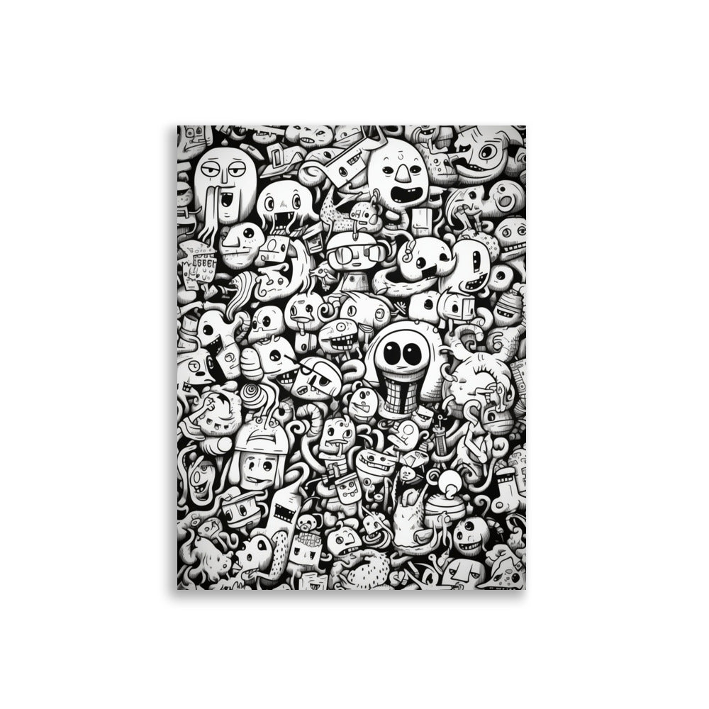 Doodle poster - Posters - EMELART