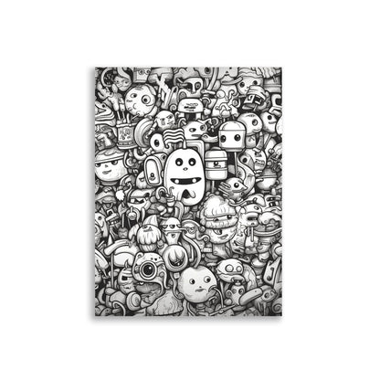 Doodle poster - Posters - EMELART