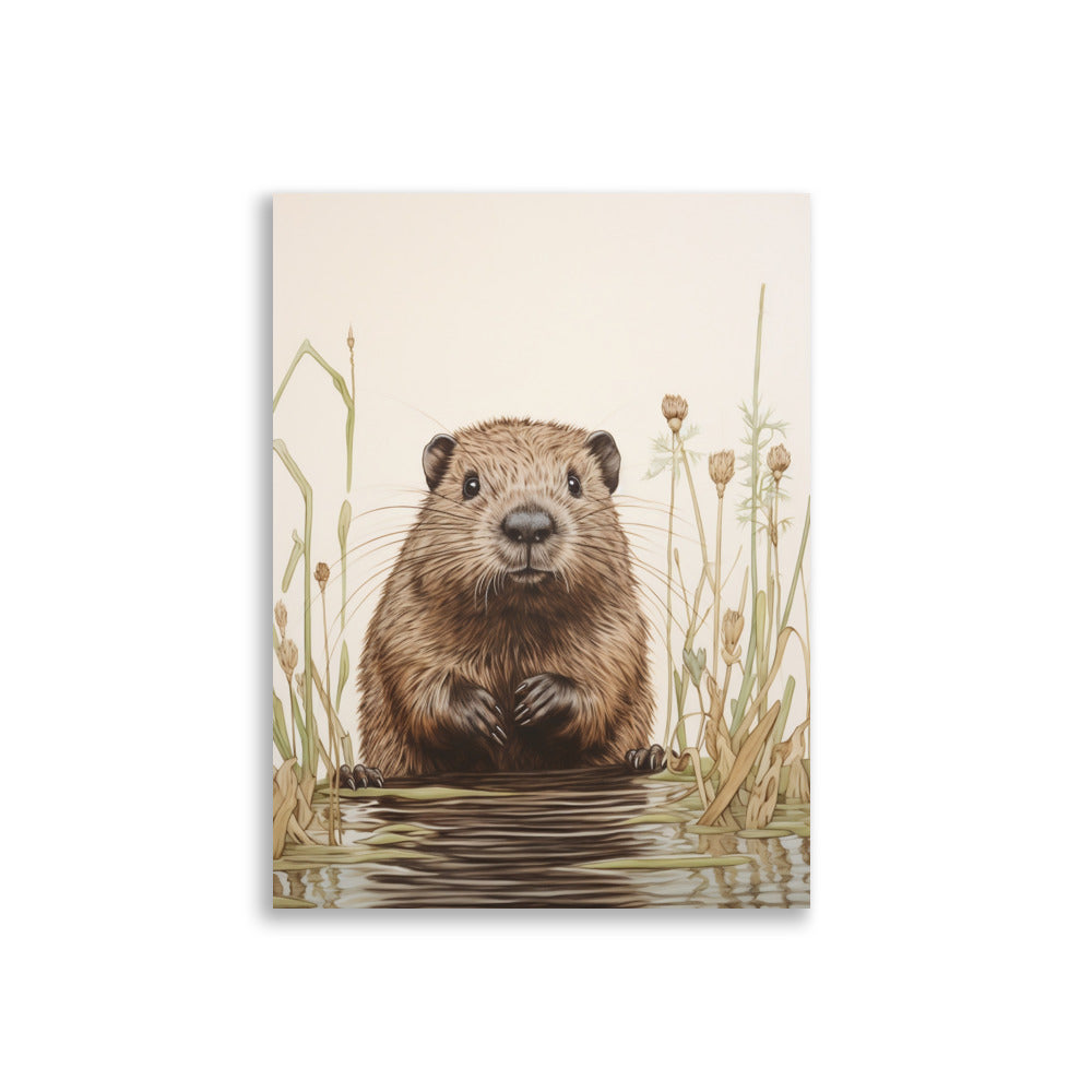 Beaver poster - Posters - EMELART