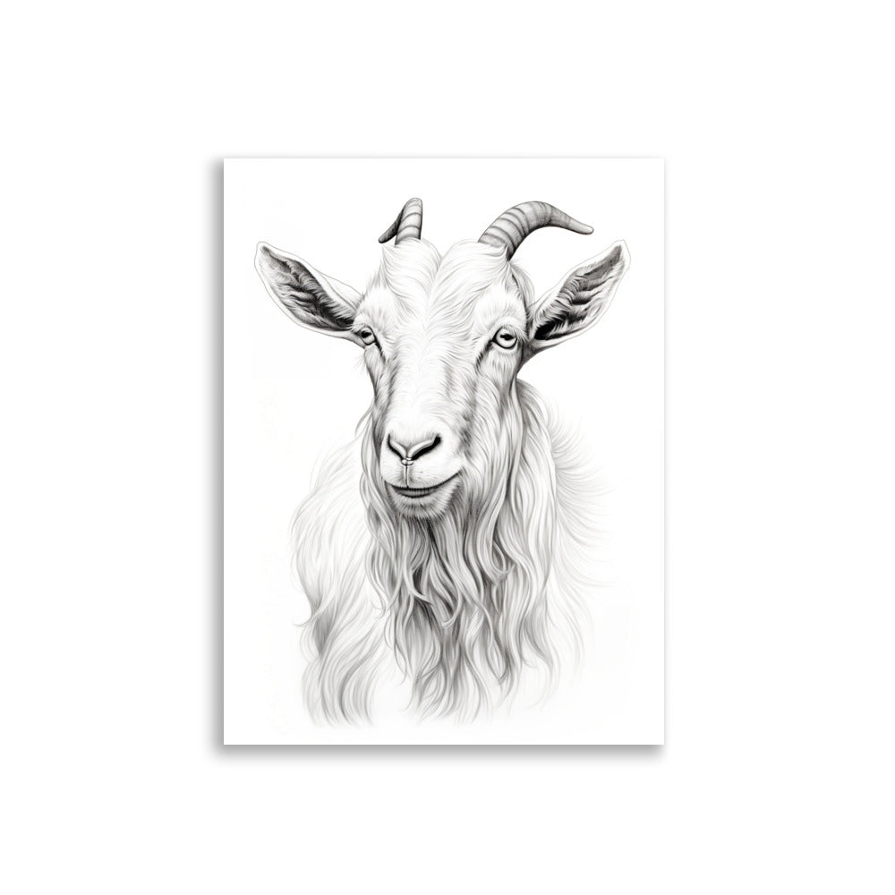 Goat poster - Posters - EMELART