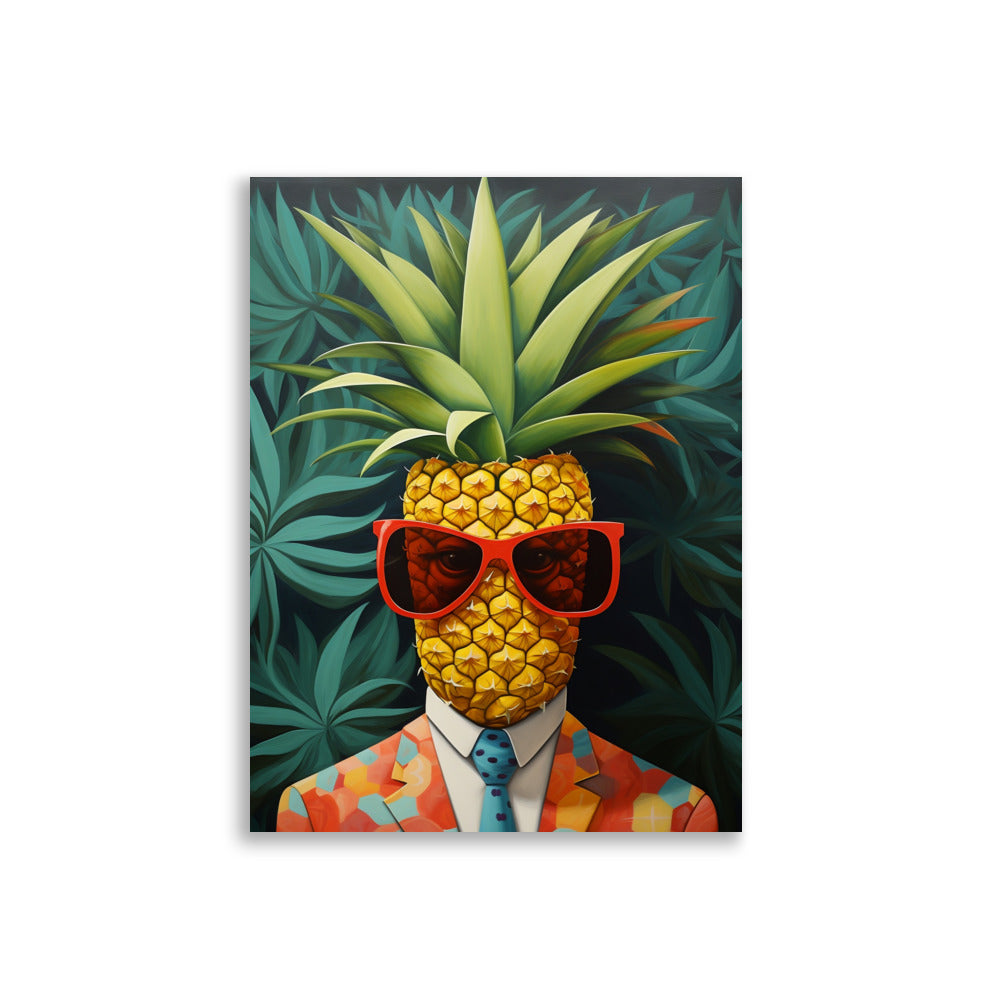 Pineapple man poster - Posters - EMELART