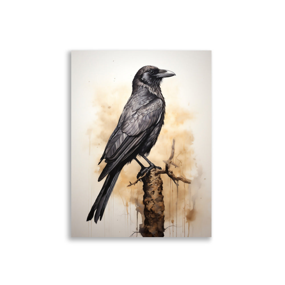 Crow poster - Posters - EMELART