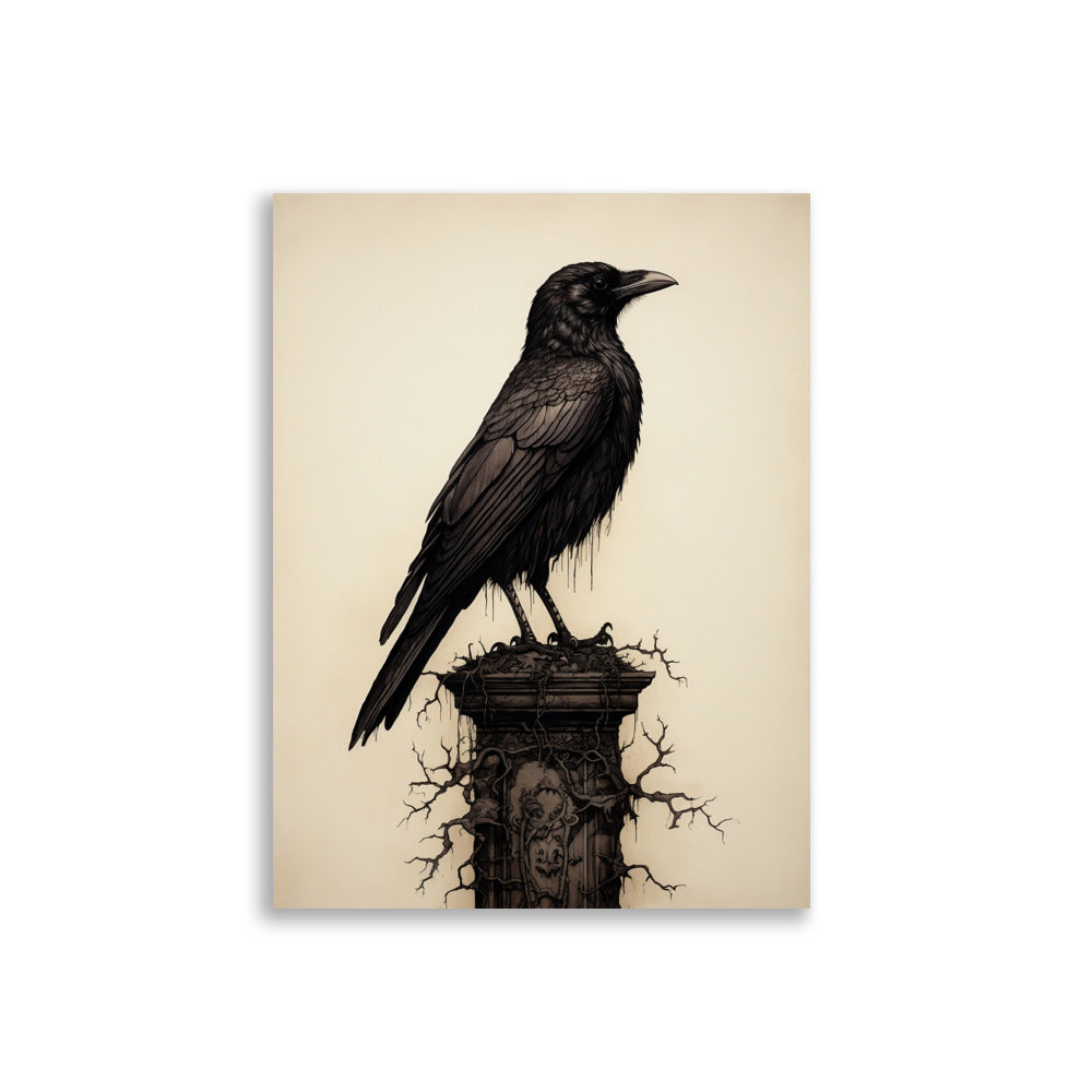 Crow poster - Posters - EMELART