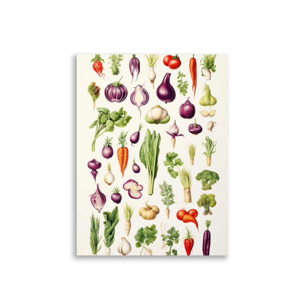 Vegetables poster - Posters - EMELART