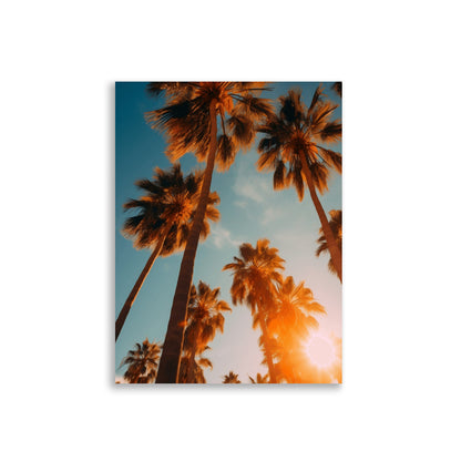 Palm trees poster - Posters - EMELART