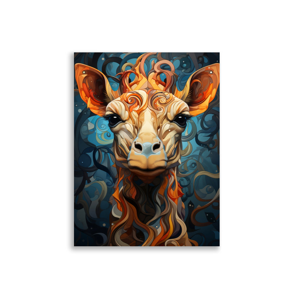 Giraffe poster - Posters - EMELART