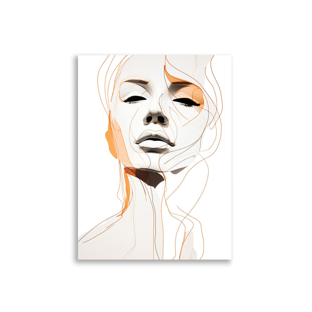 Woman lines poster - Posters - EMELART