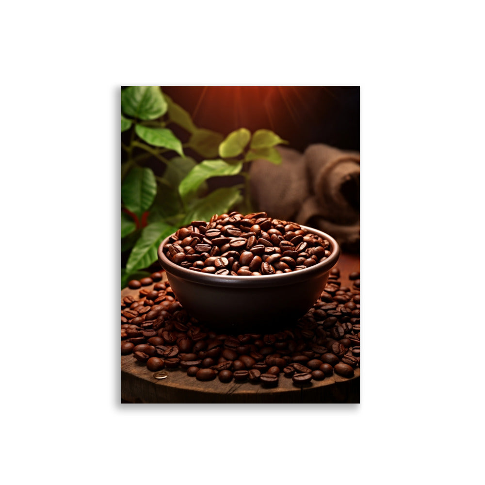 Coffee beans poster - Posters - EMELART