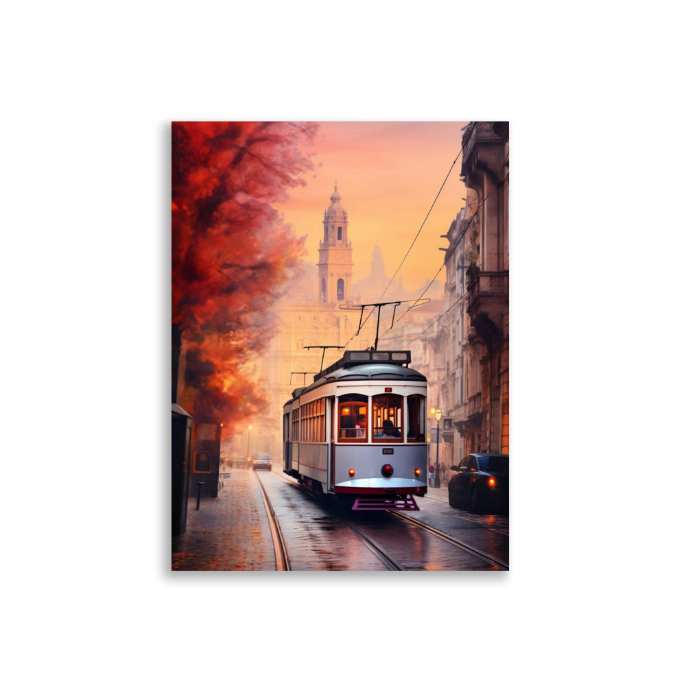 Tram poster - Posters - EMELART