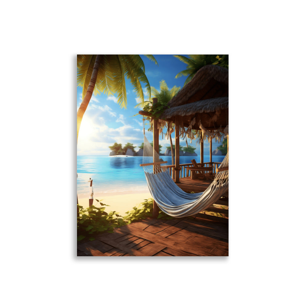 Tropical Escape poster - Posters - EMELART