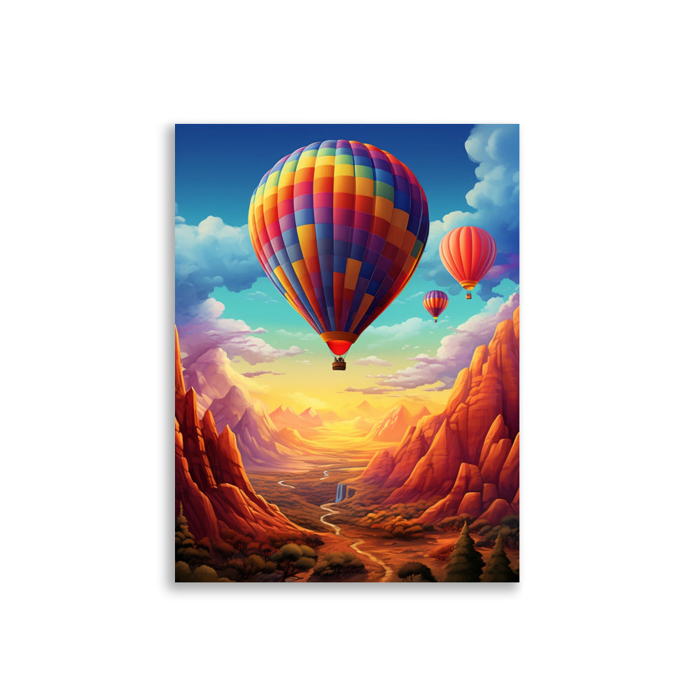 Hot-Air Balloon Adventure poster - Posters - EMELART