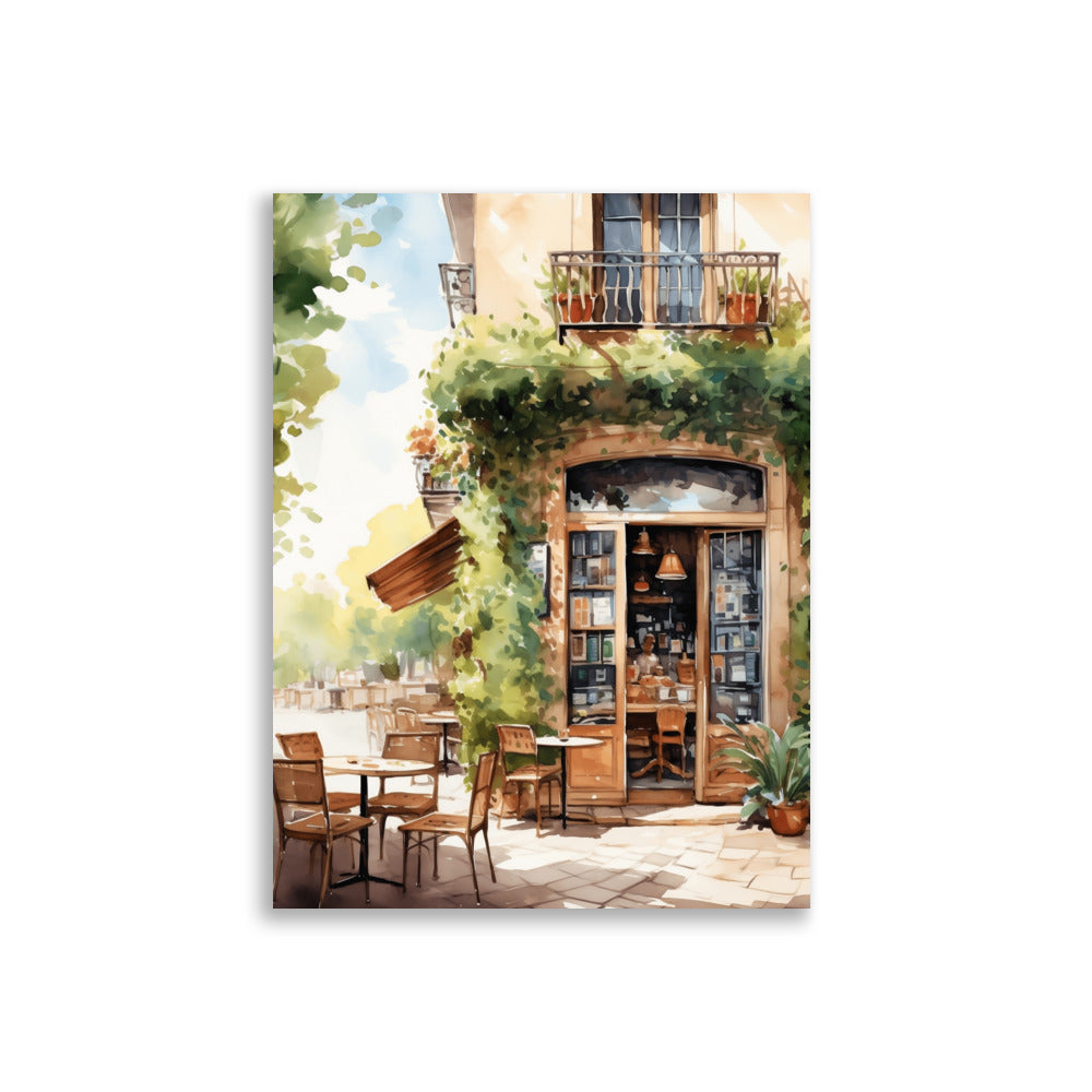 Italian cafe poster - Posters - EMELART