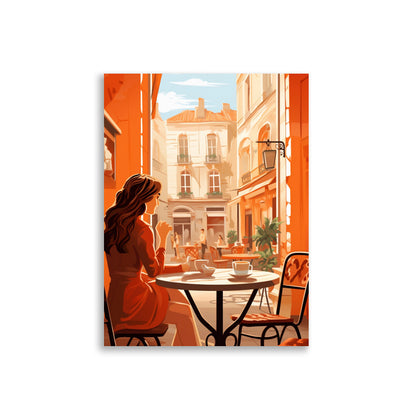 Italian cafe poster - Posters - EMELART